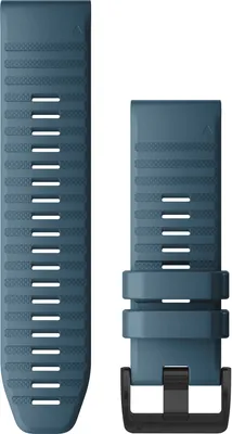 Immagine prodotto di Garmin braccialetto di ricambio QuickFit 26 mm in silicone blu/grigio ardesia