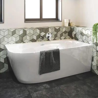 Zdjęcie produktu dla Wanna wolnostojąca do łazienki, wymiary 170 x 80 cm, wersja lewostronna