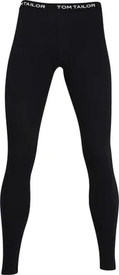 Obrázok produktu pre Tom Tailor 70241 Dlhé spodky, balenie po 2 ks, čierne, veľkosť S