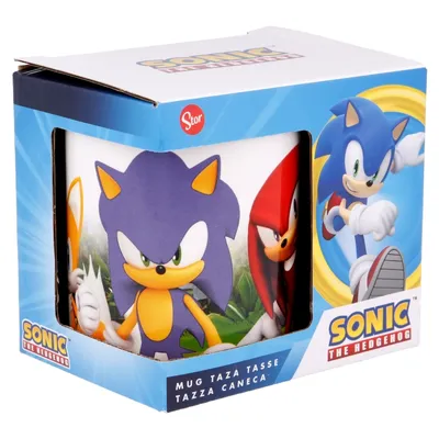Produktbild von Storline Sonic Becher In Geschenkbox Mit Figuren 325ml Mehrfarbig  Mehrfarbig One Size