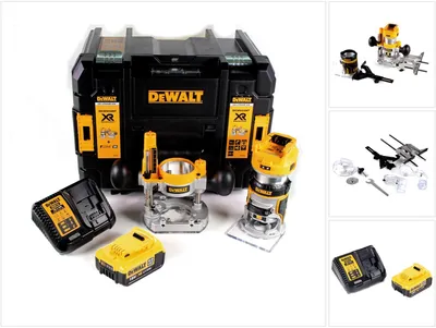 Zdjęcie produktu dla Akumulatorowa glebogryzarka wielofunkcyjna DeWalt DCW 604 M1 18 V 55 mm + 1x akumulator 4,0 Ah + 1x szybka ładowarka w zestawie TSTAK