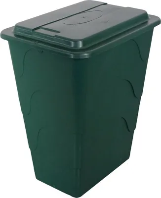 Produktbild von TrendLine Regentonne eckig mit Deckel und Hahn 280 L grün