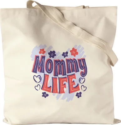 Produktbild von Mommy Life Jutebeutel Stoffbeutel Canvas  Muttertag Geschenkidee Beste Mama Der Welt
