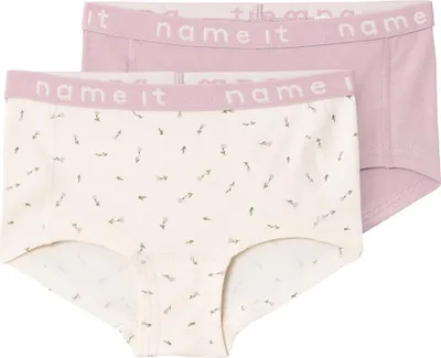 Obrázok produktu pre Name It Hipster nohavičky 2 ks Viacfarebné 6 rokov Dievčatá Viacfarebné 6 rokov