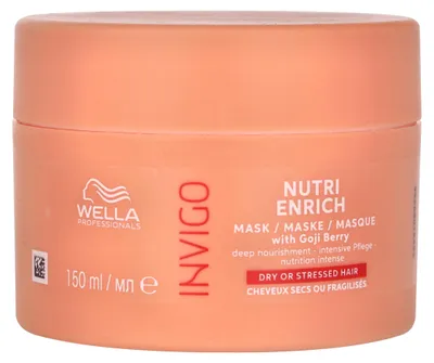 Produktbild von Wella Invigo Nutri Enrich, 150 ml, Frauen, trockenes Haar, Alle Farben, Anti-Frizz, Ernährung, Glättend, Weichmachend, Goji