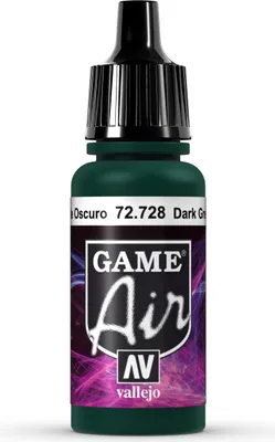 Vallejo Game Air Dark Green 17 ml Airbrush Farbe