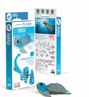 Produktbild von EUGY - 3D Bastelset Schildkröte