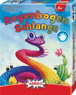Produktbild von AMIGO Spiel + Freizeit Spiele 9920 - Regenbogenschlange