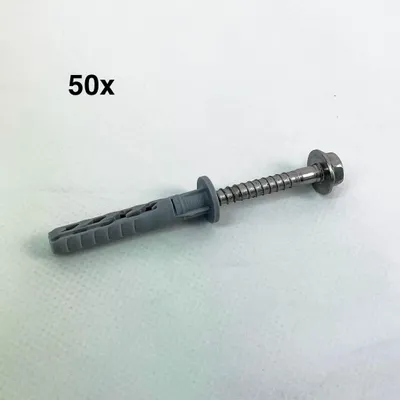 Produktbild von Fischer Langschaftdübel SXR 10x60 FUS R mit Sechskantschraube und U-Scheibe, rostfrei