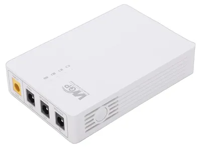 Obrázek produktu pro UPS pro routery a modemy – záložní zdroj napájení s baterií 12 V/9 V, 6000 mAh pro routery a modemy