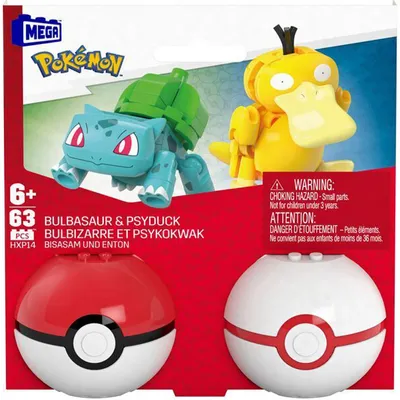 Zdjęcie produktu dla MEGA Pokémon HXP14, Zestaw do budowania, 6 lat(a), Plastik, 63 szt., 157,9 g