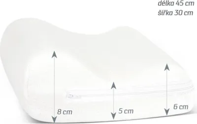 Zdjęcie produktu dla POSZEWKA na poduszkę anatomiczną - 45x30 cm - biała