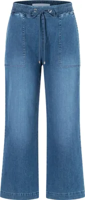 Produktbild von - MAC JEANS - CULOTTE, Super soft summer denim -  - 2787-90-0352L-D447 - blau Größe 44/OL
