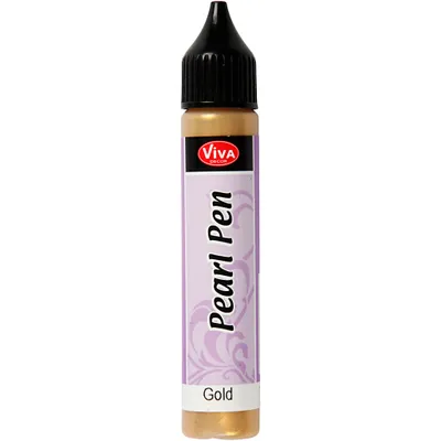 Produktbild von ViVA DECOR Perlen Pen 28 ml gold