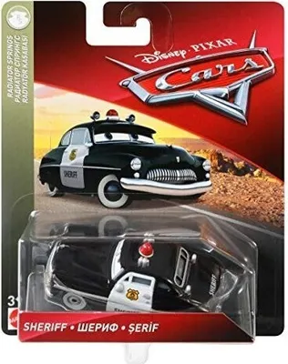 Zdjęcie produktu dla Disney Pixar Cars FLM15, Radiowóz, 3 lat(a), Plastik, Metal, Czarny, Biały