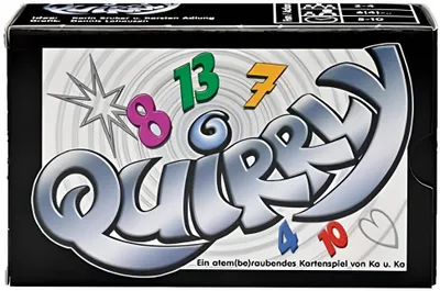Produktbild von ADL00250 - Quirrly - Kartenspiel (GB, DE, FR, IT, ES), für 2 bis 4 Spieler, ab 6 Jahren