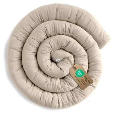 Produktbild von Bettschlange für Babybett aus Musselin - 200, 300 & 400 cm