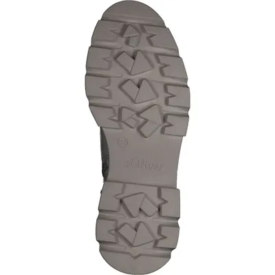 Produktbild von s.Oliver Damen Stiefelette Steppmuster Plateau Profilsohle 5-25230-41, Größe:40 EU, Farbe:Braun