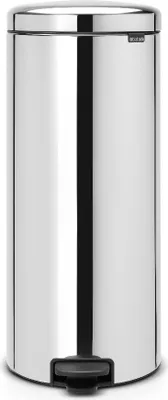Image de Poubelle à Pédale 30 L Brillant Steel - New Icon - Brabantia