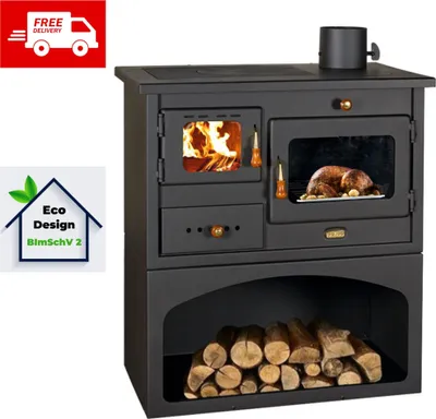 Produktbild von Küchenofen Prity mit Backofen und Kochplatte, Modell 1P34, Leistung 10.1kW