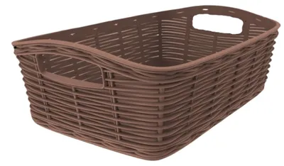 Image de BAMA Panier LA CANESTRINA mini, marron