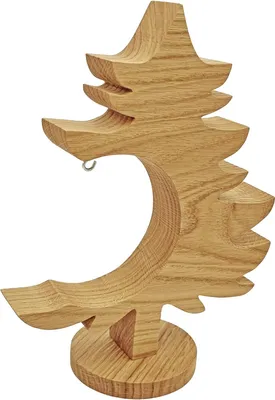Produktbild von Dekobaum, Dekoweihnachtsbaum, Baum mit kleinen Haken, Eichenholz V-40.12-003