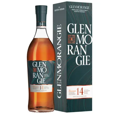 Produktbild von Glenmorangie Quinta Ruban 14 rokov v darčekovom balení 700ml