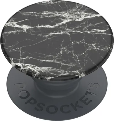 Zdjęcie produktu dla PopSockets - PopGrip - Black Modern Marble - Uchwyt na palec do telefonu komórkowego
