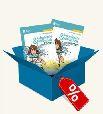 Immagine prodotto di Paket: Aufgefrischt & wiederholt-Karten Deutsch Klassen 5-8