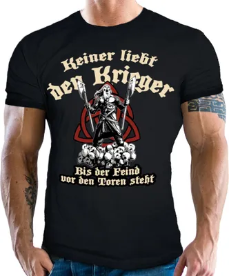 Produktbild von T-Shirt für Wikinger-Fans mit originellem Design