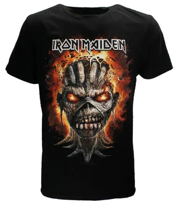 Obrázek produktu pro Tričko Iron Maiden s motivem Eddieho explodující hlavy – oficiální merchandise – velikost XL