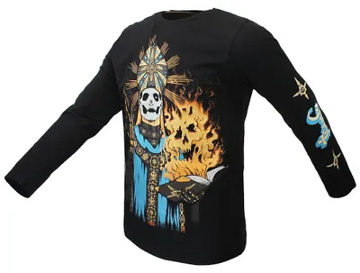 Obrázek produktu pro Tričko Ghost The Burning s dlouhým rukávem – velikost L