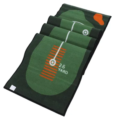 Produktbild von Golf-Putting-Trainingsmatte, tragbar, für den Innenbereich, 19,69 x 118,11 Zoll