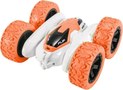 Image de YDJ-T03B 4WD 2.4G 360 degrés double-sided roll télécommande drift stunt car (orange)
