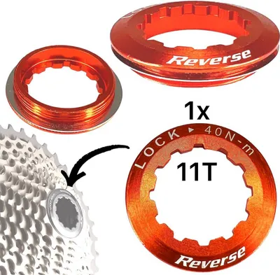 Produktbild von Reverse Kassettenverschlussring orange