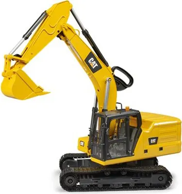 Zdjęcie produktu dla Bruder 02483 - Koparko-ładowarka Cat, 1:16