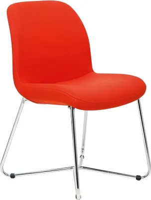 Obrázek produktu pro Židle oranžový design čalouněné židle kancelářský nábytek textilní nábytek