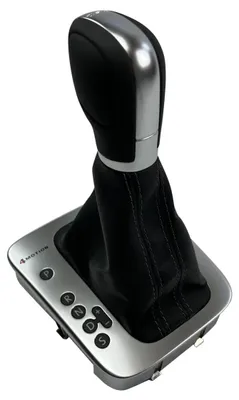 Immagine prodotto di Pomello del cambio per VW Tiguan 1.5N 5N2, cambio manuale, leva del cambio per cambio DSG, in pelle, colore nero, per cambio automatico