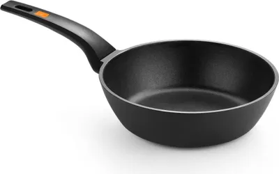 Produktbild von BRA Efficient A271128, Rund, Allzweckpfanne, Schwarz, Teflon Platinum Plus, Aluminium-Guss, Keramik, Gas, Halogen, Induktion, Versiegelte Platte