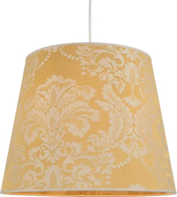 Produktbild von Lampenschirm für Pendelleuchte E27 Ø 38 cm Gold Klassisch Schirm