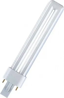 Produktbild von Osram Dulux S 5W 827 G23 Lumilux Interna 2P 5 Watt Energiesparlampe Kompaktleuchtstofflampe