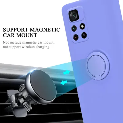 Immagine prodotto di Cadorabo Custodia per Xiaomi POCO M4 PRO 5G Custodia protettiva in viola Custodia per cellulare TPU Etui Custodia Cover