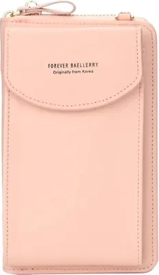 Obrázek produktu pro Crossbody Peněženka Baellerry ME-25504 - Světle růžová KP25504