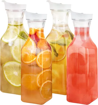 Produktbild von Aufbewahrungsbox für Waschmittel, 1,5 Liter, 4 Stück, mit Dosierfunktion für Haushalt