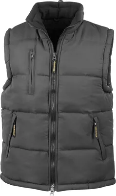 Produktbild von Result - Weste Wattiert für Herren/Damen Uni RW10173 (XS) (Schwarz)