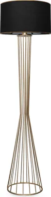 Image de Opviq, AYD-3078, lampadaires, noir, métal, 21 x 38 x 155 cm