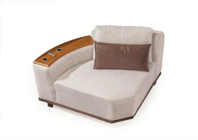 Produktbild von Beiges Modulsofa Designer Ecksofas L-Form Couchen Wohnzimmer Möbel Neu
