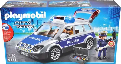 Produktbild von PLAYMOBIL 6873 City Action Polizei-Einsatzwagen