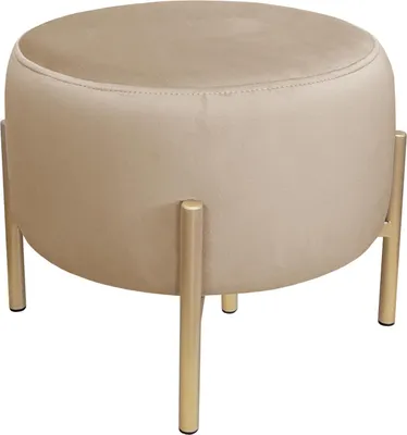 Obrázek produktu pro Pufa WILFRED MG VELVET béžová/zlatá