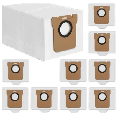 Obrázok produktu pre 10 ks náhradných prachových vrecúšok pre vysávače Dreame D10, D10s Plus, L10+, Z10 Pro (pre dokovaciu stanicu)